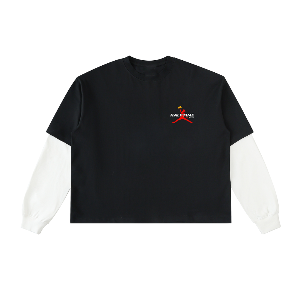 Air Pizza Layered Sleeve T-Shirt